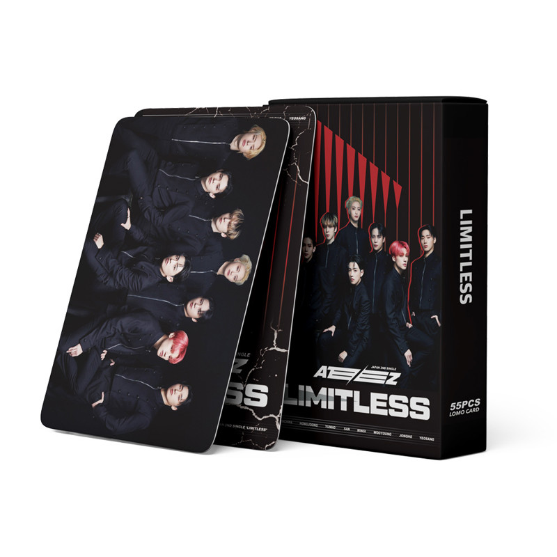 ATEEZ JAPAN 2ND SINGLE Limitless 55 Sheets Photocard