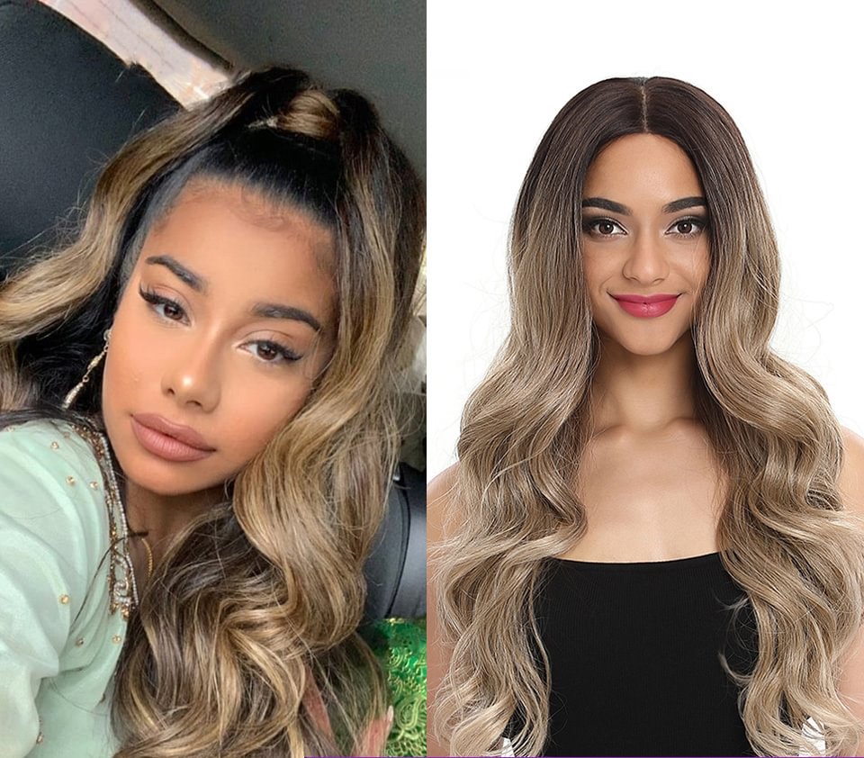 Gold Wave Glueless Fashion Wigs US Mall Lifes