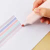6PCS Morandi Light Color Neon Marking Pens Set Student Book Lovers Must Have Highlighter