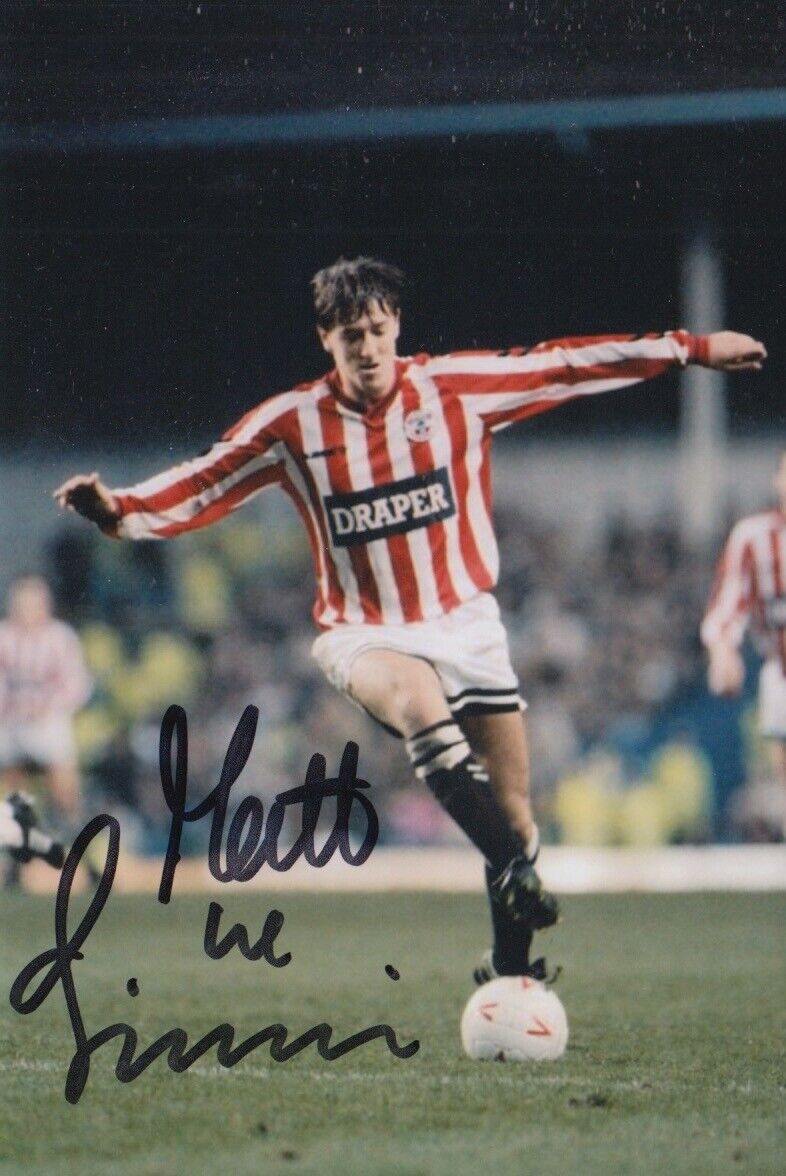 MATT LE TISSIER HAND SIGNED 6X4 Photo Poster painting SOUTHAMPTON FOOTBALL AUTOGRAPH 7