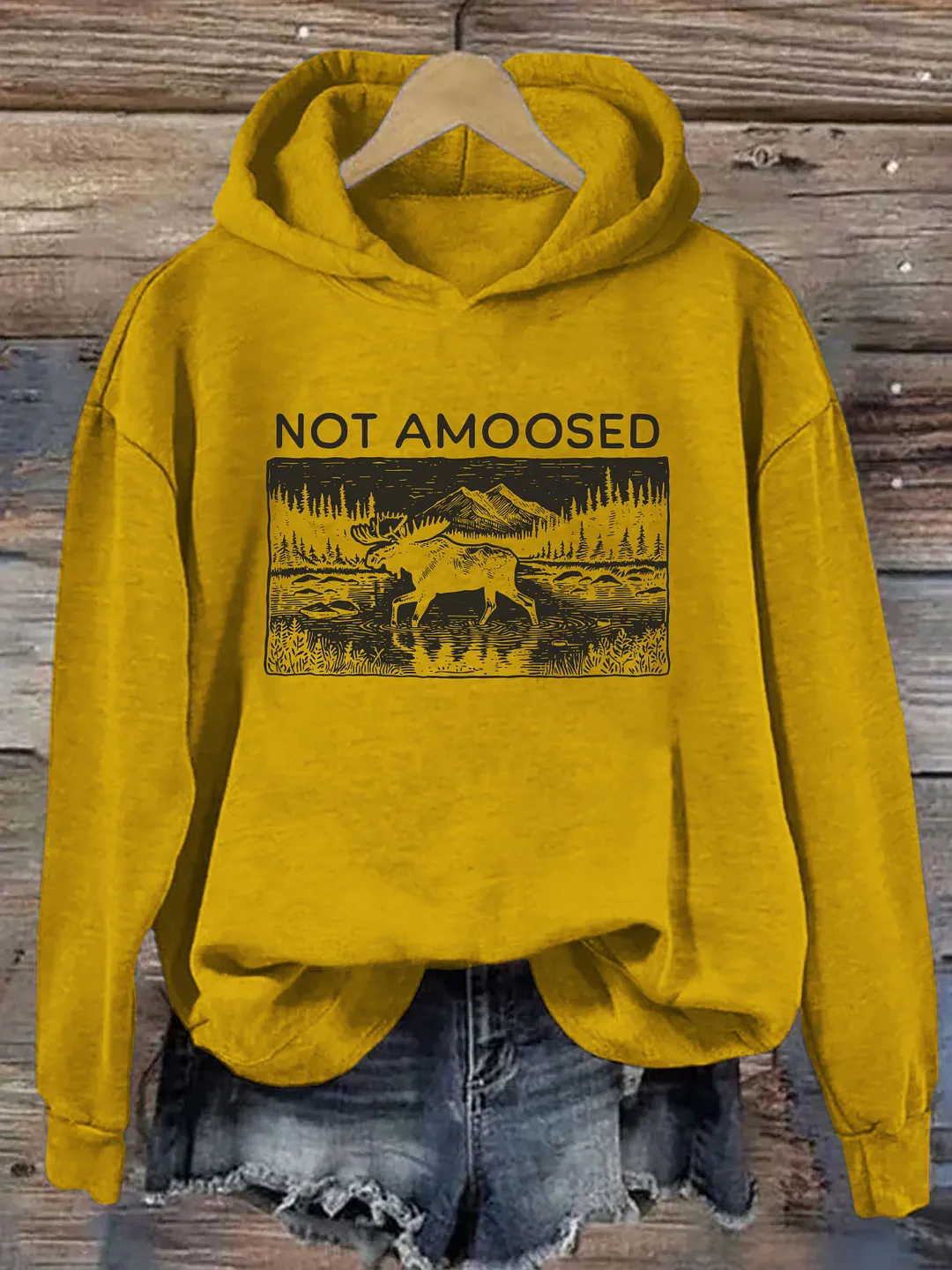 Not Amoosed Hoodie