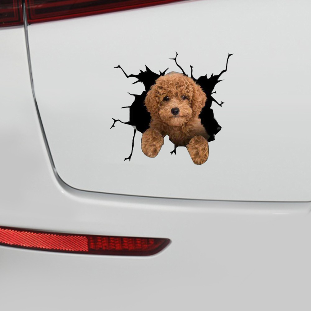 

Rear Window Broken Animals Stickers Auto Waterproof DIY Car Styling Decals, D 2130, 501 Original