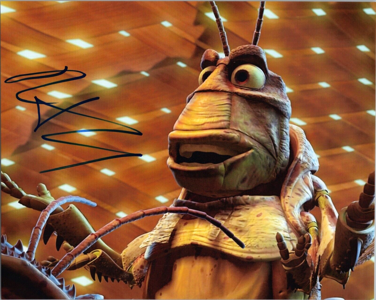 ~~ RICHARD KIND Authentic Hand-Signed A Bug's Life - Molt