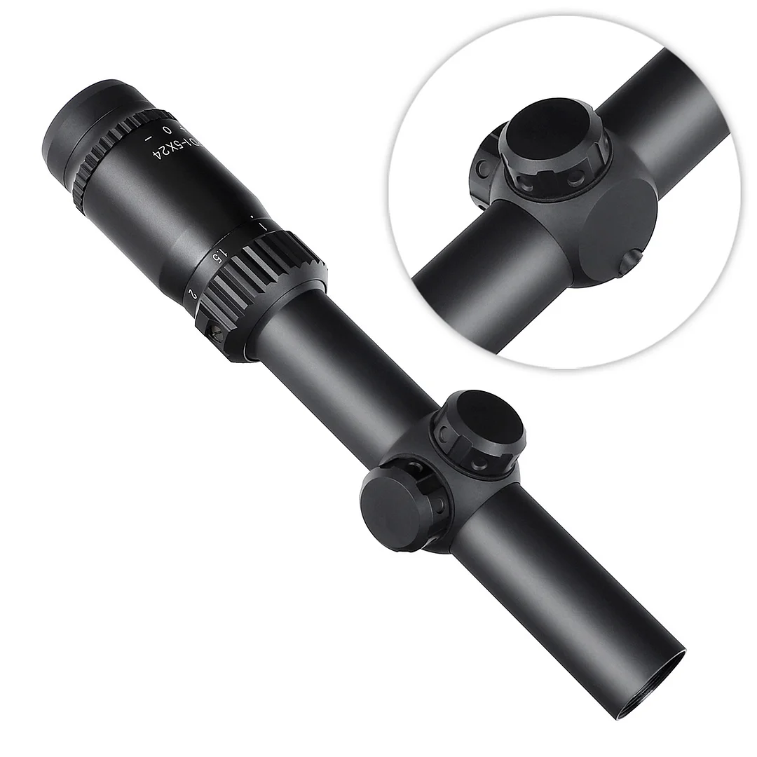 ohhunt® 1-5X24 SFP 30MM Long Eye Relief Scope