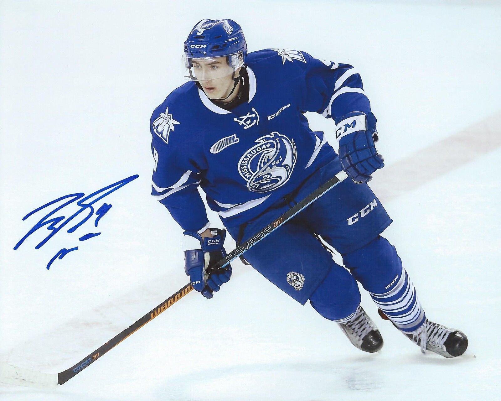 Michael McLeod Signed 8x10 Photo Poster painting Mississauga Steelheads Autographed COA B