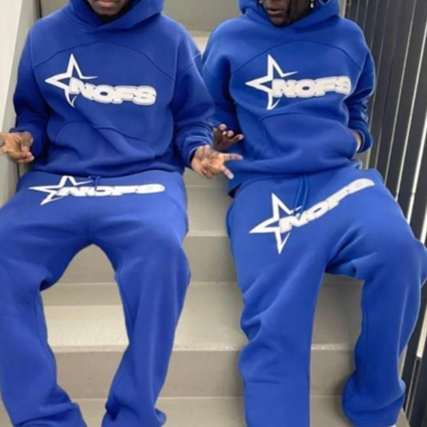 Retro Aesthetic Hipster Letter Print Loose Sweatshirt Y2K Hip Hop Streetwear