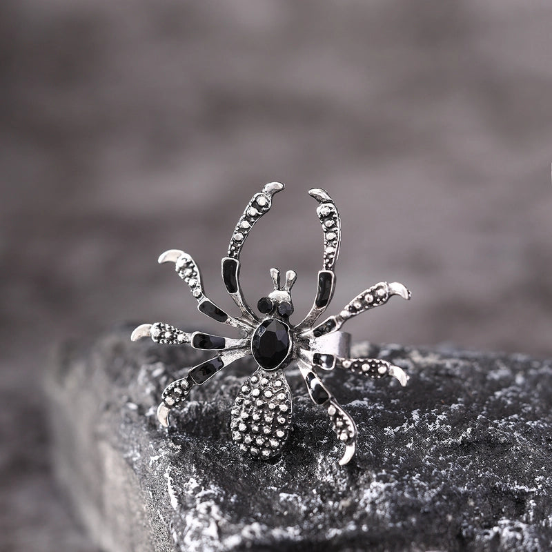 Cute Hip-Hop Exaggerated Spider Arylic Zinc Alloy Halloween Men’s Bracelets
