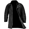 Men's Outdoor Mid-Length Double Layer Woolen Coat Jacket by Inlyline
