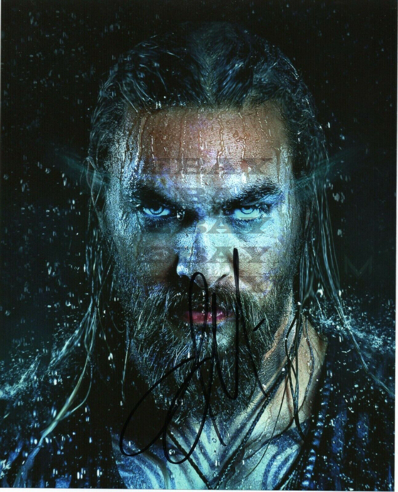 Jason Momoa (Aquaman) Autographed Signed 8x10 Photo Poster painting Rep