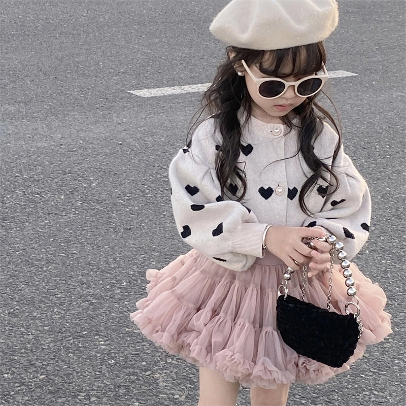 Kid’S Woolen Solid Color Elegant Classic Style Weave Square Open Shoulder Bag