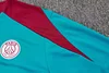Joyfball 2024/2025 Psg Paris Saint-Germain Half-Pull Training Suit Deep Green