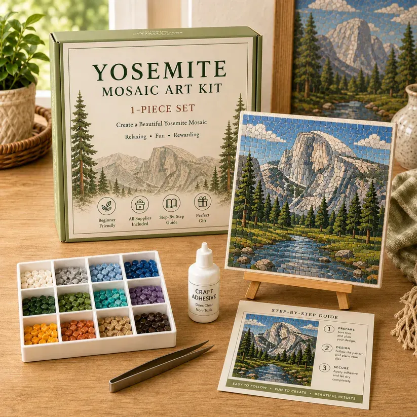 🏞️ America&rsquo;s National Parks Sea Glass Art Kit