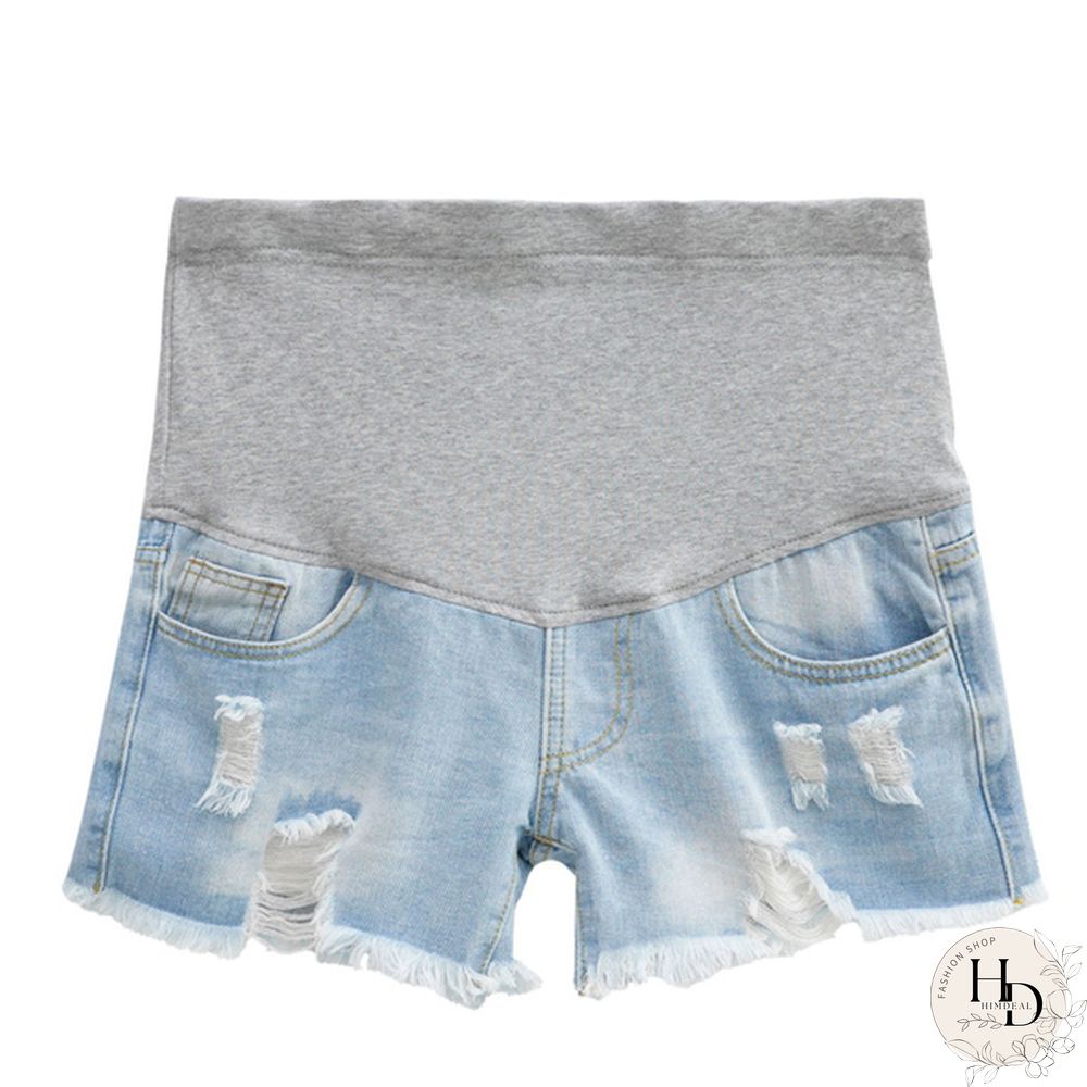Pregnant women's Denim Shorts Summer Pregnant Casual Short For Women Pregnacy Shorts
