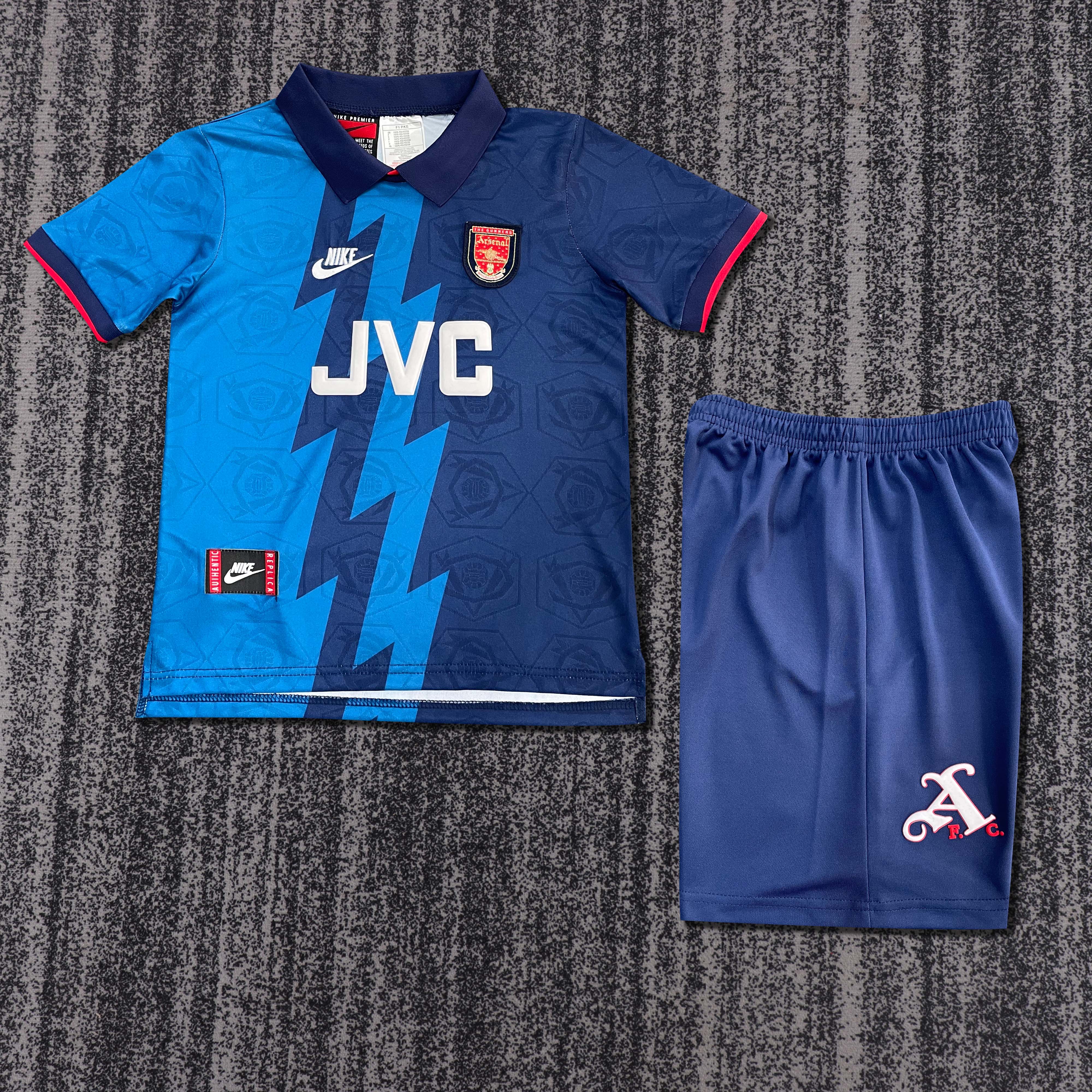 1995-1996 Retro Arsenal Away Football Shirt 1:1 Thai Quality Kids Size jersey|football shirt|football kit