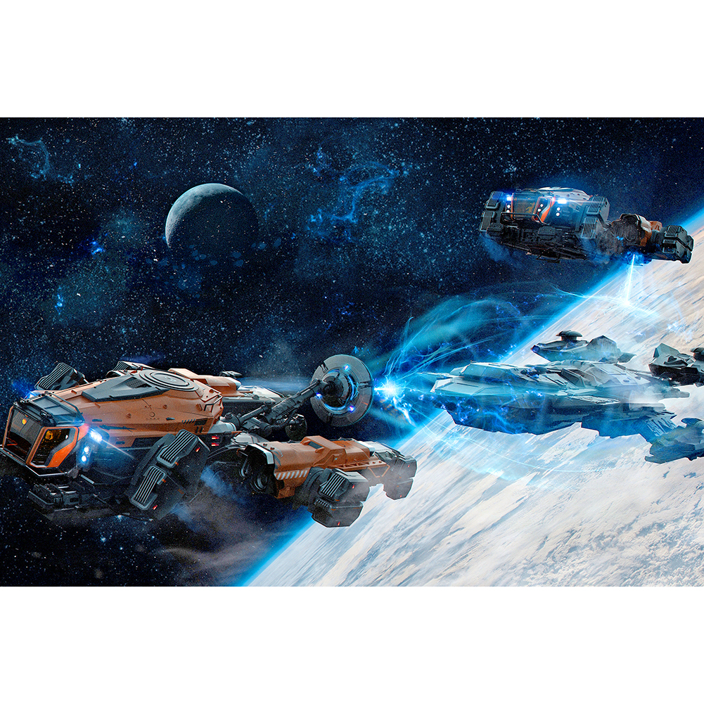 

Light Spacecraft - 1000 Pieces Jigsaw Puzzle, 501 Original