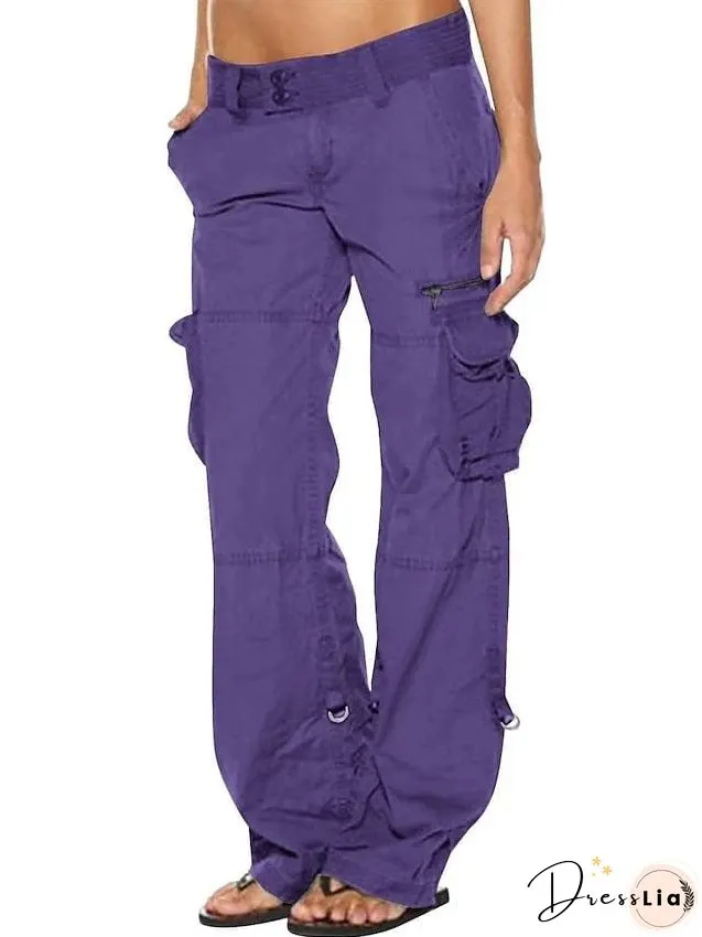 Contemporary Black Cargo Pants