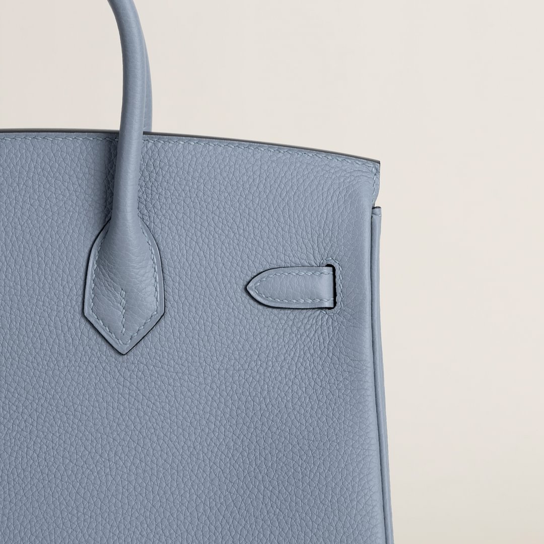 Birkin 25cm Togo J7 Blue Lin GHW