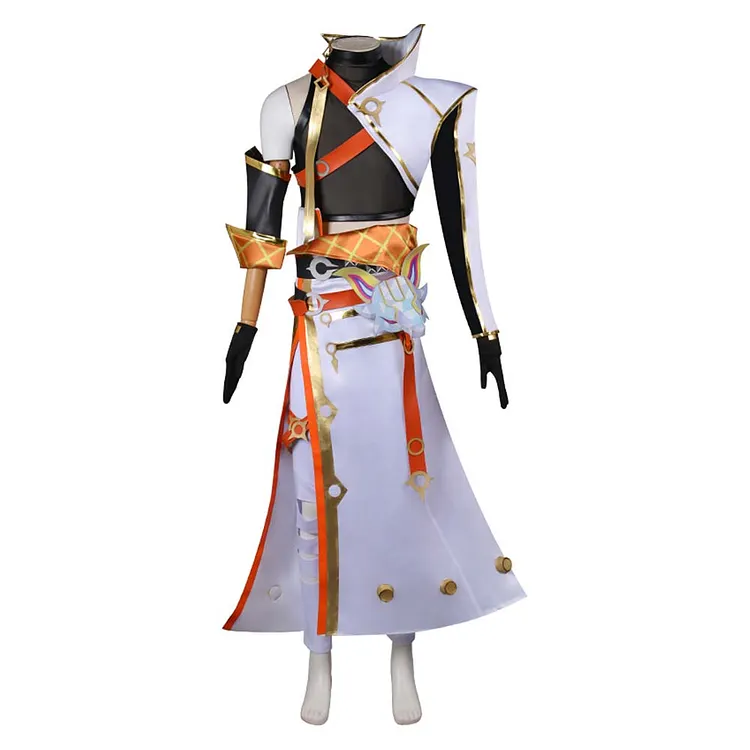 League Of Legends LOL Yone White Outfits Cosplay Costume Halloween Carnival Suit