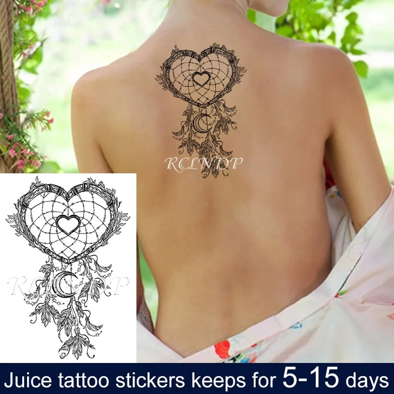 Waterproof Temporary Juice ink Sticker Egyptian Ancient Greek Mythology Cleopatra Fruit Gel Long lasting Tattoo for men women