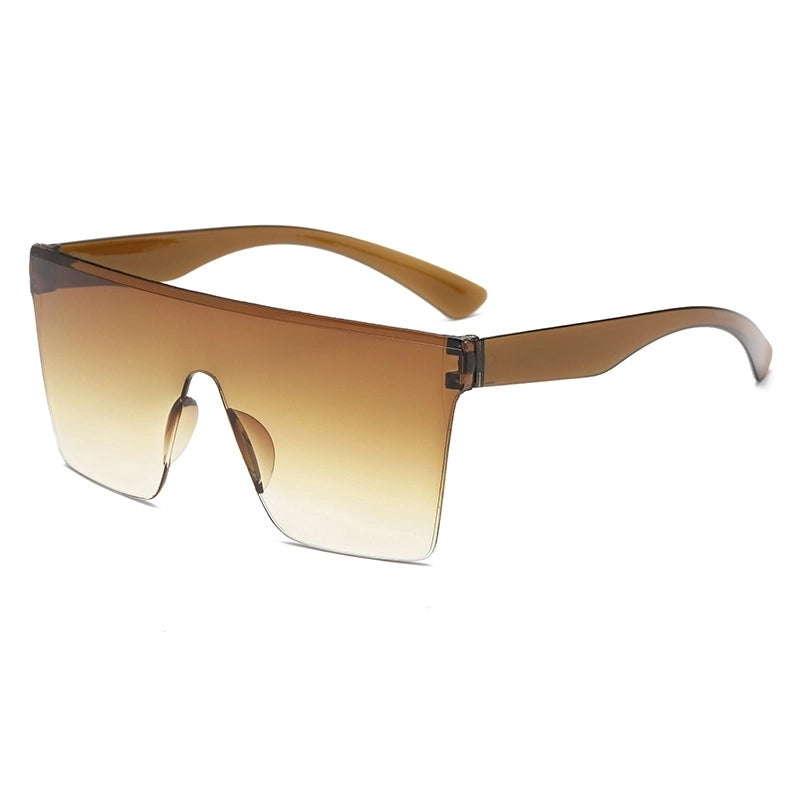 Streetwear Solid Color Pc Square Frameless Men’s Sunglasses