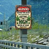 Warning - Vintage Metal Signs(12*16Inch) - Warning