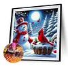 Snowman Full - Diamond Painting - Full Round Drill (Canvas|40*40cm)
