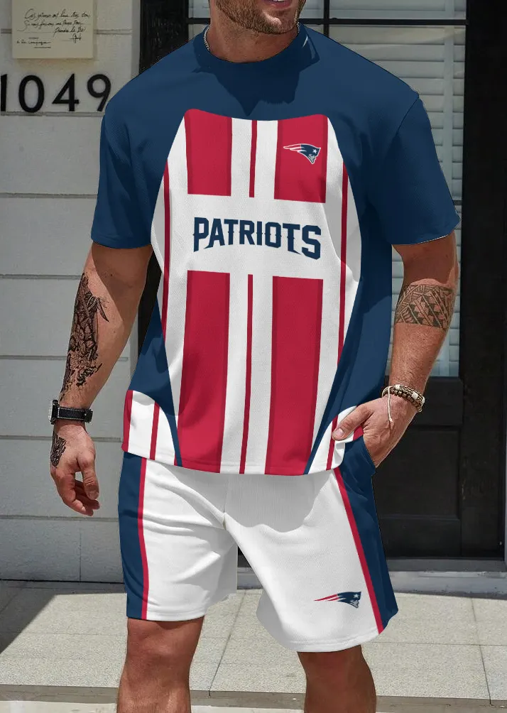 New England Patriots  Limited Edition Top And Shorts Two-Piece Suits