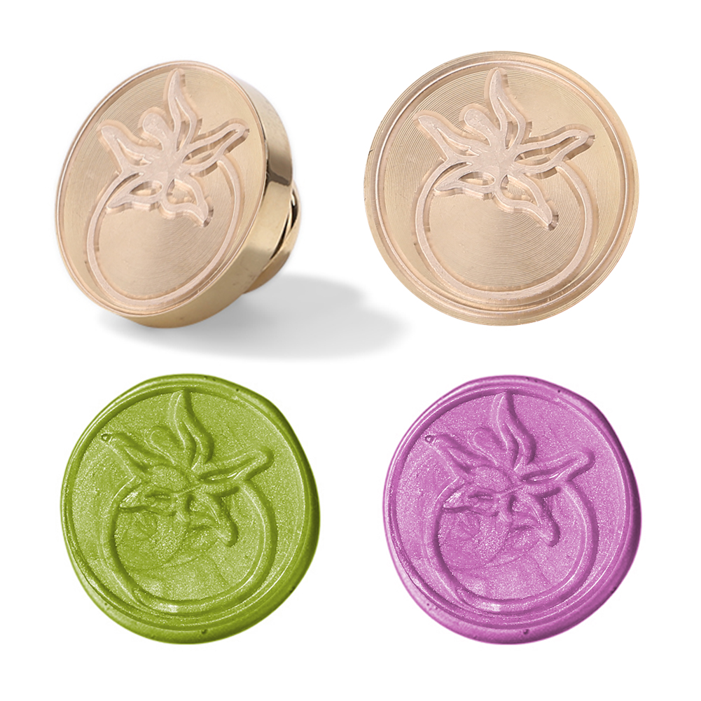 

25MM Vegetable Sealing Wax Stamp Head, 501 Original