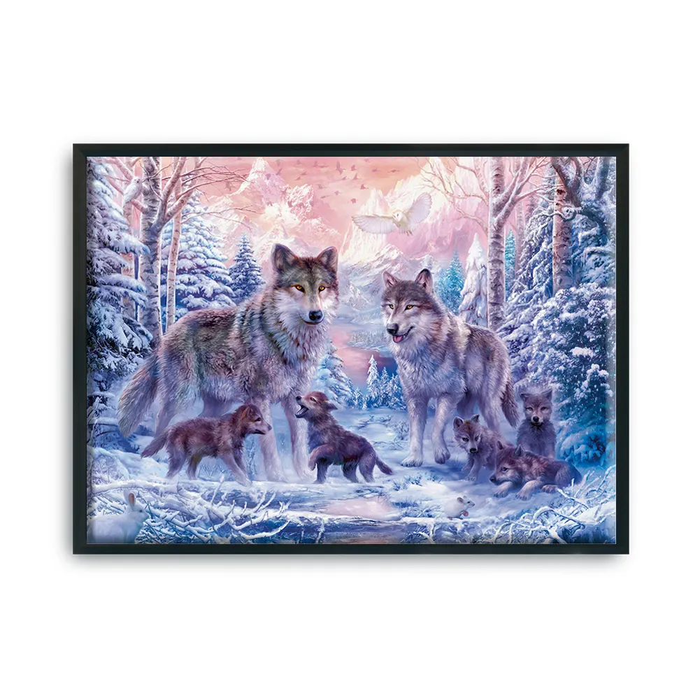 14ct Counted Cross Stitch - Wolf(50*40cm)