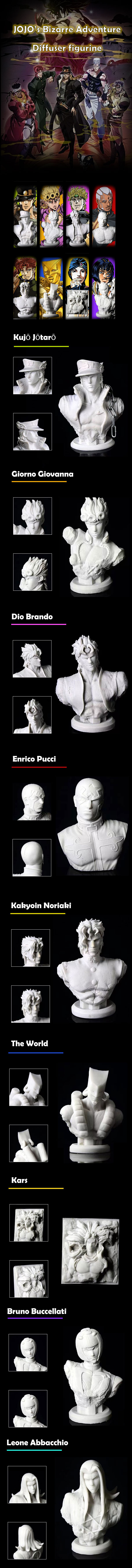 jOjO's Bizarre Adventure Diffuser figurine