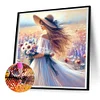 Diamond Painting-DIY Full Round Drill Beach Girl
