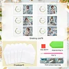 6 PCS Wedding Dress - 5D DIY Greeting Card