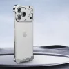 Aluminum Alloy Irregular Shape Frameless Phone Case (iPhone Compatible)