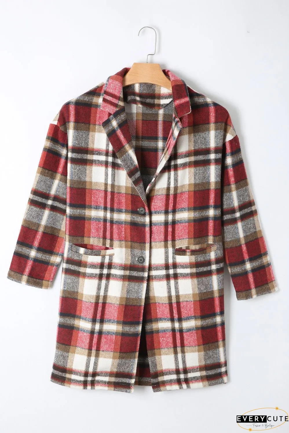 Preppy Plaid Coat