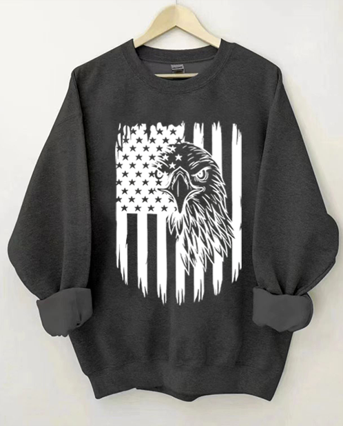 American Flag Sweatshirt