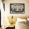 Today I Choose Faith Hope Love Peace Joy-11CT Stamped Cross Stitch 40*60cm/15.75*23.62in (Big Size)