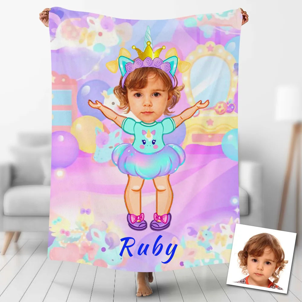 Custom Blanket Personalized Kids Gifts | Makemesurprise&reg;