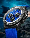 DiW Rolex Daytona Carbon "MIAMI BLUE"