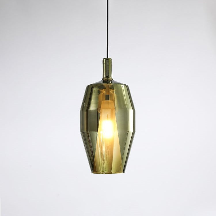 Modern Colorful Glass Pendant Lamp for Dining Table