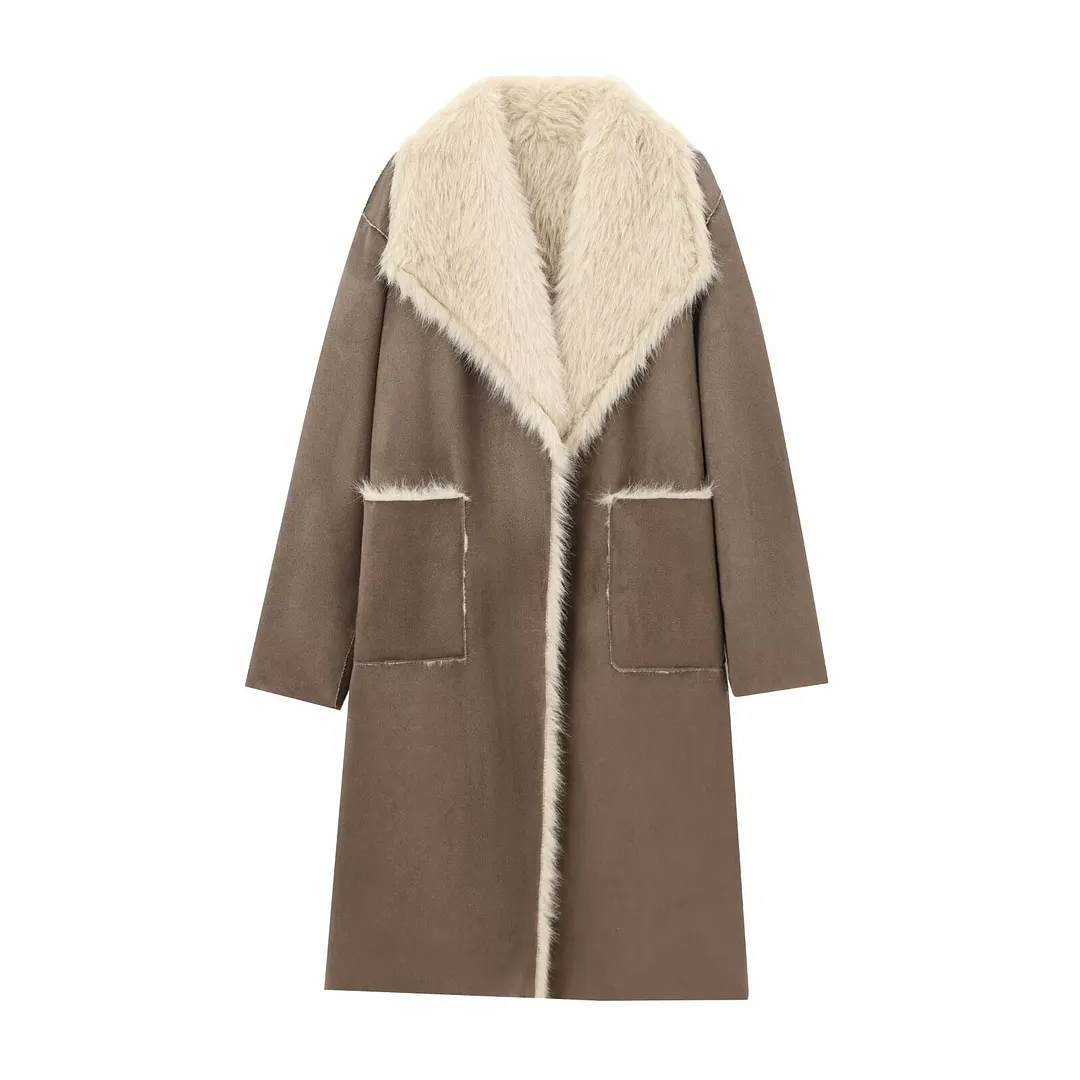 Nigikala Nigikala Women's Clothing Temperament Long And Long-Wearing Fur Coat 6318262