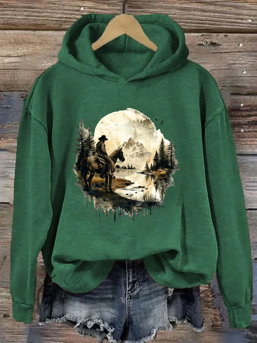 Cowboy Western Hoodie
