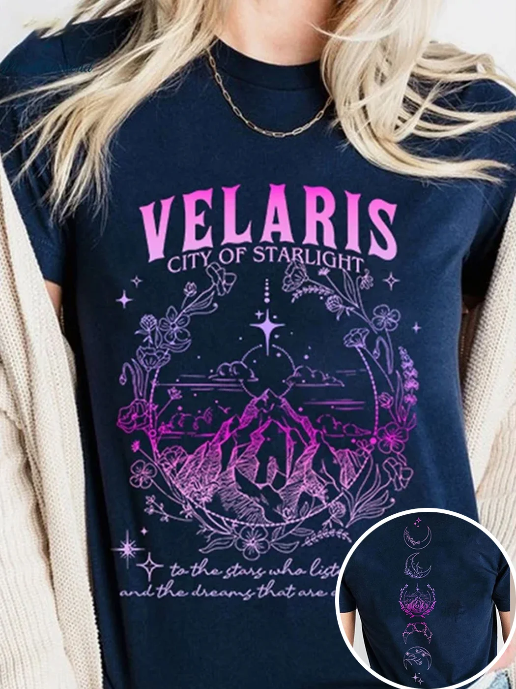 Velaris City Of Starlight Acotar Tshirt / DarkAcademias /Darkacademias
