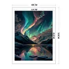 (Stamped/Counted) Aurora-11CT Cross Stitch 40*50cm/15.75*19.69in