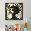 Crow Witch-11CT Stamped Cross Stitch 40*40cm