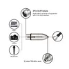 1/8in TRS Female To 3Pin XLR Female Aduio Adapter Lockable Gender Changer Audio Coupler Connectors for Mixer Microphone Power Amplifier