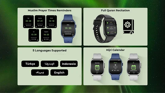 NBX OR90 Quran Watch for Muslims - Shenzhen NBX Technology Co.,Ltd