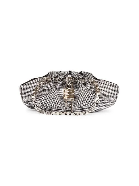 Givenchy Mini Kenny Crystal-Embellished Top Handle Bag 4 out of 5 Customer Rating
