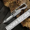 Mini Titanium Alloy Portable EDC Keychain Folding Pocket Knife