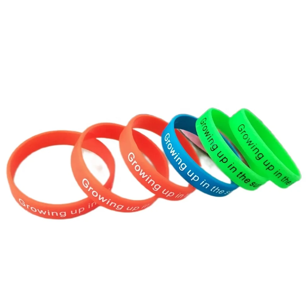 High quality Soft Rubber Promotional Bracelet for events Wristbands nfc festival Kids Custom Silicone Rfid Wristband Waterproof