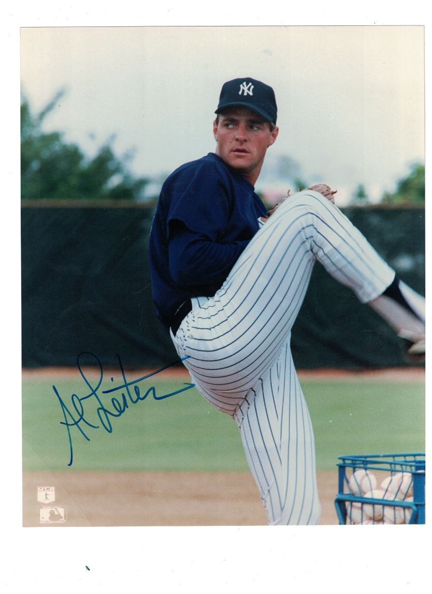 Al Leiter New York Yankees Signed 8x10 Photo Poster painting W/Our COA